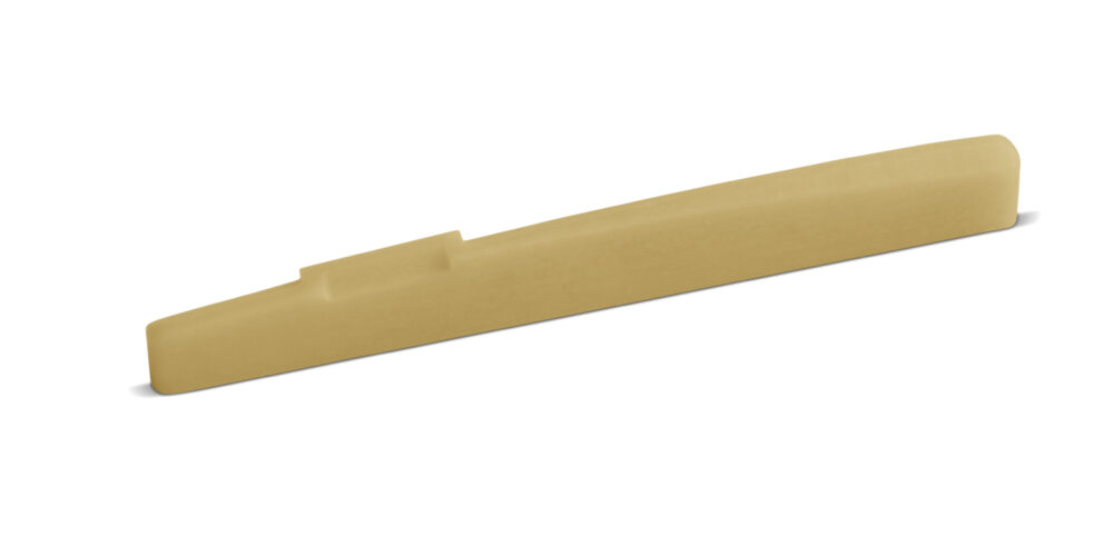 Unbleached Bone Saddle – Fits Some Pre-2022 Eastman® Guitars with Undersaddle Pickup – 9 mm Height – 69 mm Length