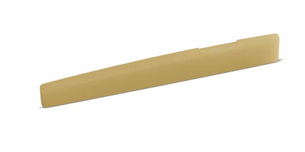 Guitar Saddle– Fits Many Taylor® NS Series – A Compensated – Unbleached