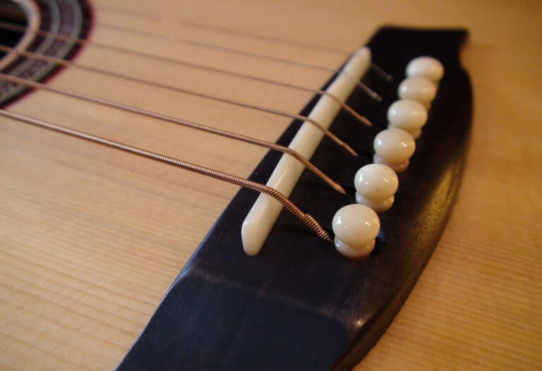 Bone acoustic guitar saddle replacement