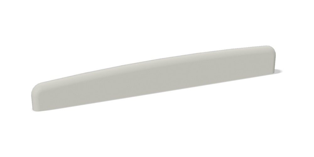 69 mm Non-Compensated Bone Saddle – Fits Some Blueridge® Historic or Contemporary Series