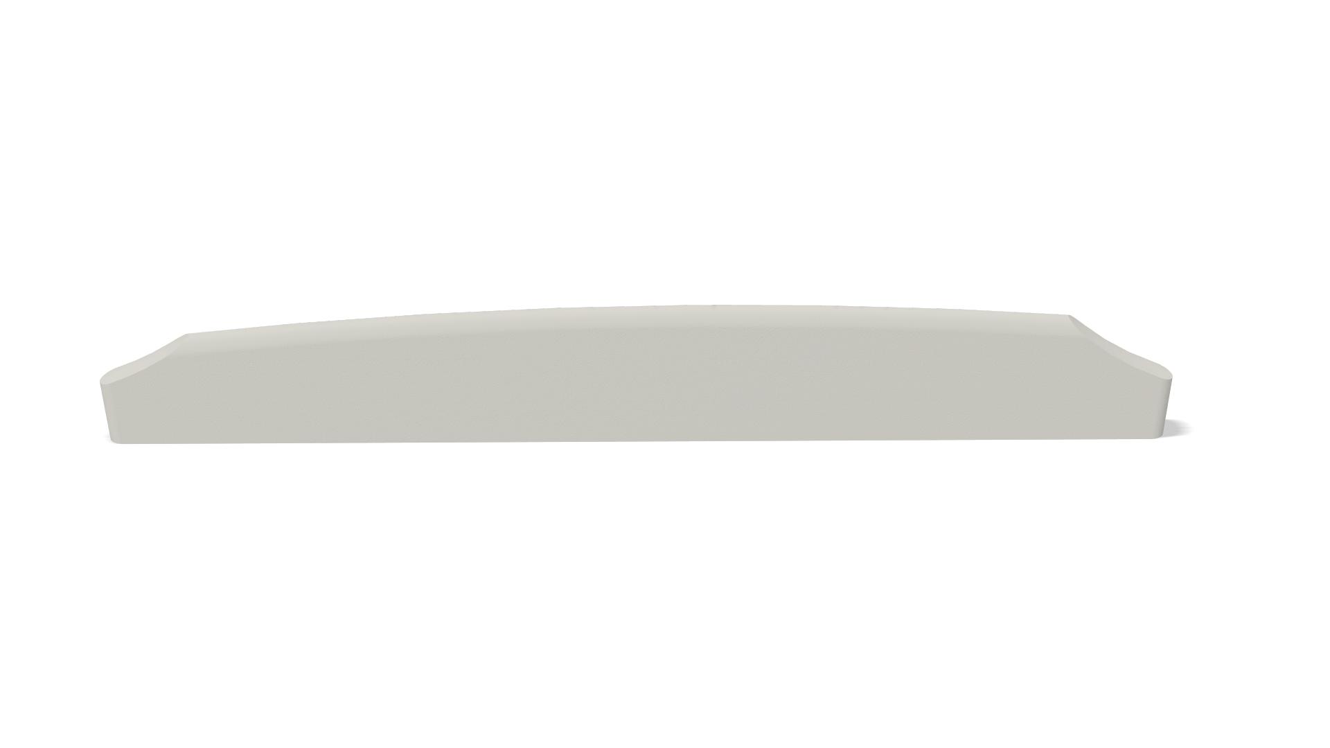 RTN95 Through Guitar Saddle Front