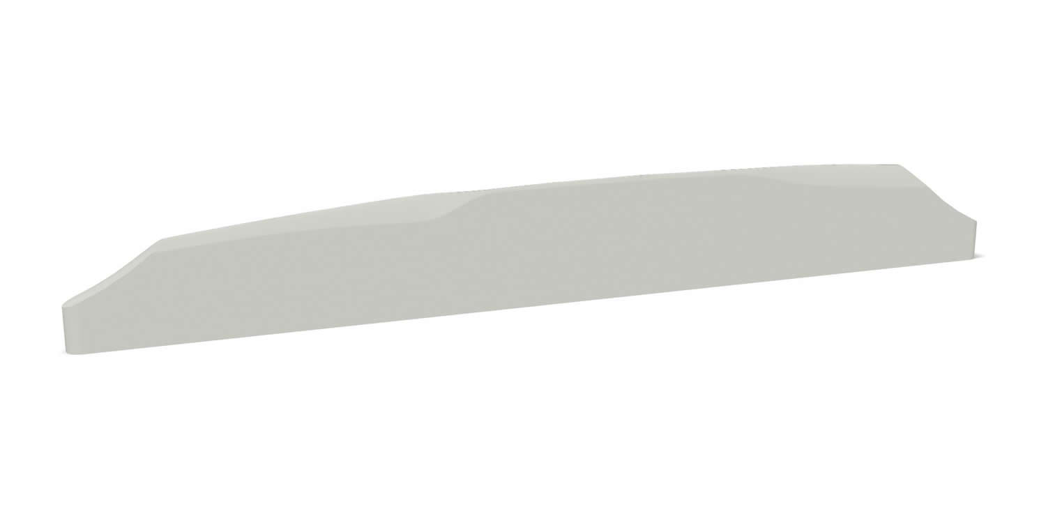 RTW95 - 95.3 mm x 11.8 mm x 2.7 mm. 16" Radius. 1.5 mm B/T. 6 mm Edge Height.