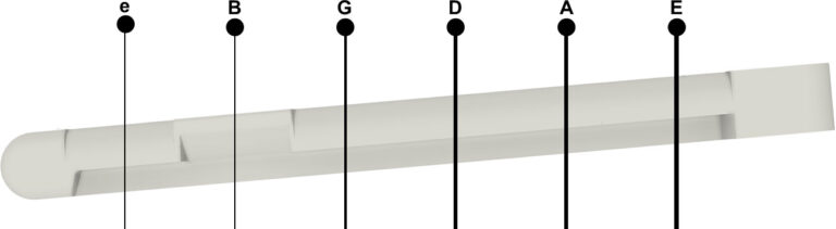 Gibson Mark Series Saddle B Compensated 5 Degree Angle