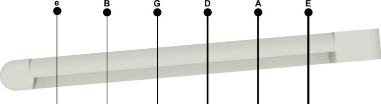 Gibson Mark Series Saddle Rounded Back 5 Degree Angle
