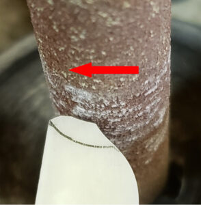 Bone Through Guitar Saddle Spindle Direction