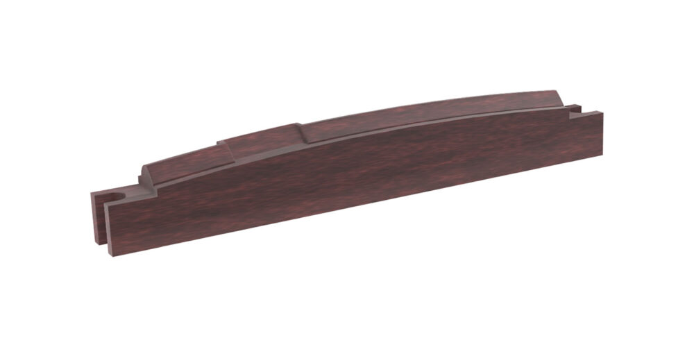 Adjustable Rosewood Saddle For Some Gibson® Guitars – Center Line B Compensated