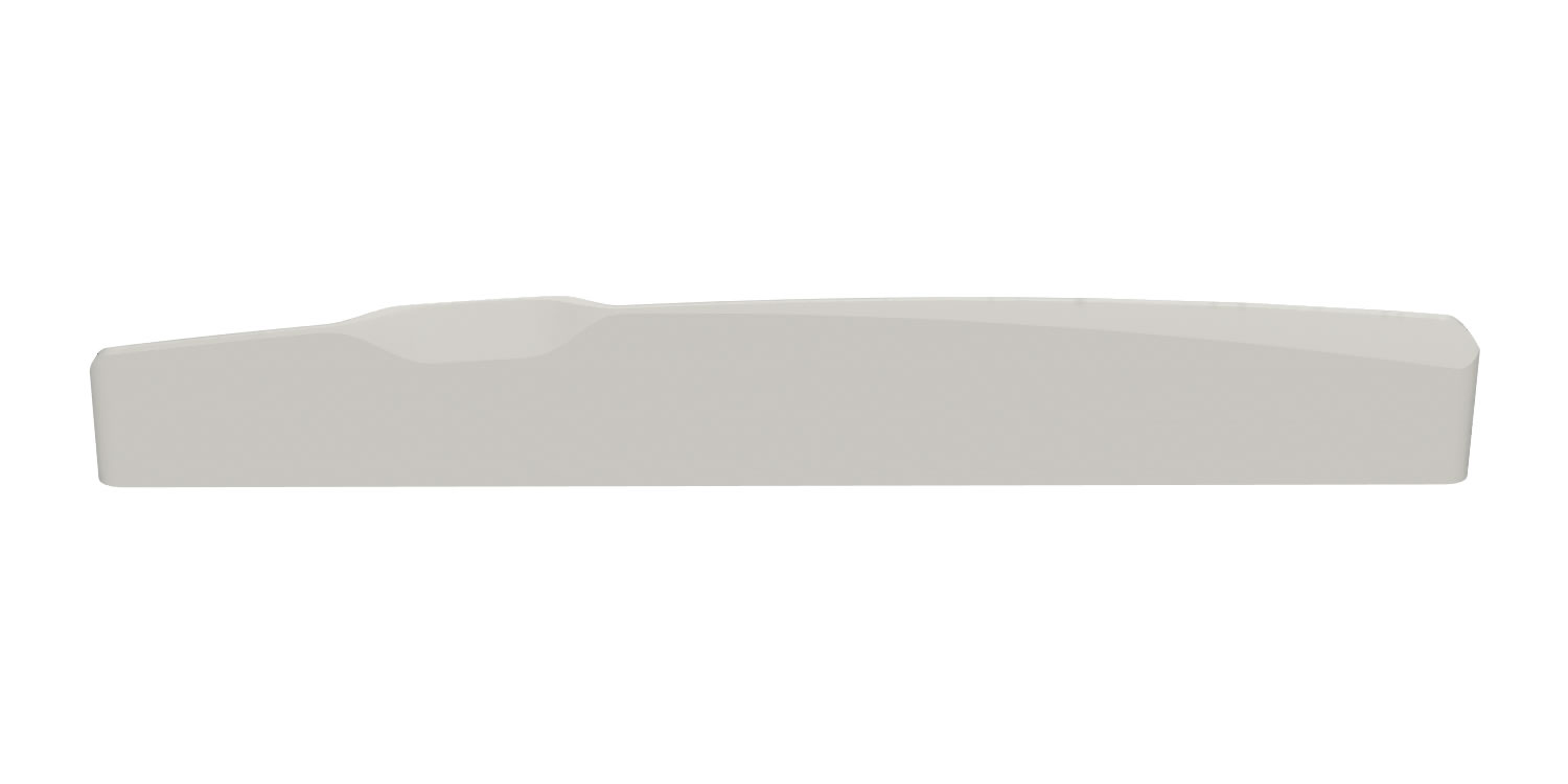 72.8 x 10 x 3.1 mm B with Slanted Bass Saddle – Fits Some Post-2008 Guild® USA Guitars - 12" Radius - Image 2